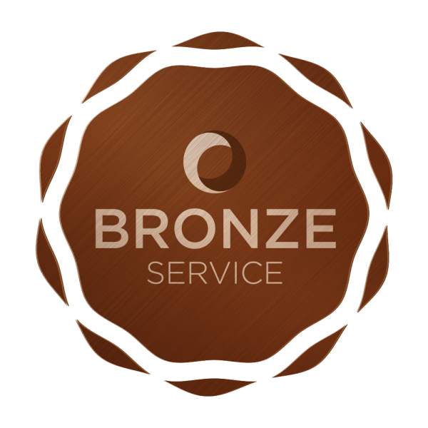 C&C service package logo bronze