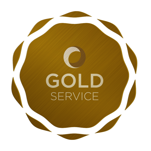 C&C service package logo gold