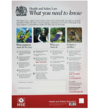 HSE Poster C&C Consulting Safety Principles